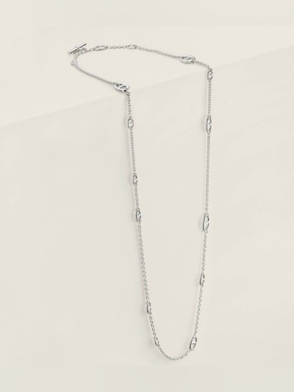 Hermes Farandole long necklace 120
